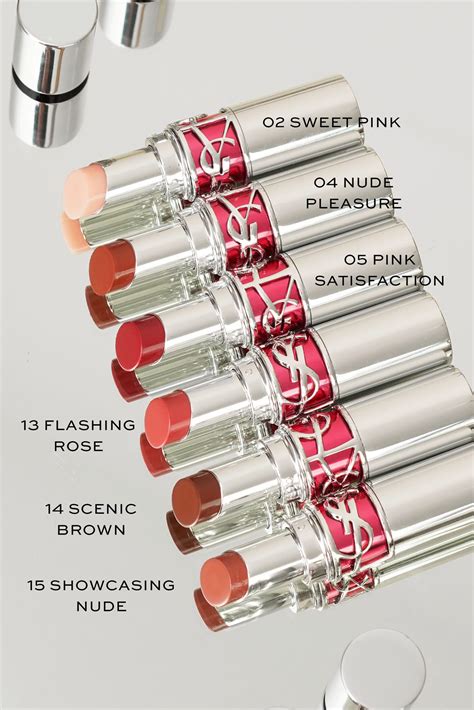 ysl candy glaze lip gloss stick|ysl candy glaze pink satisfaction.